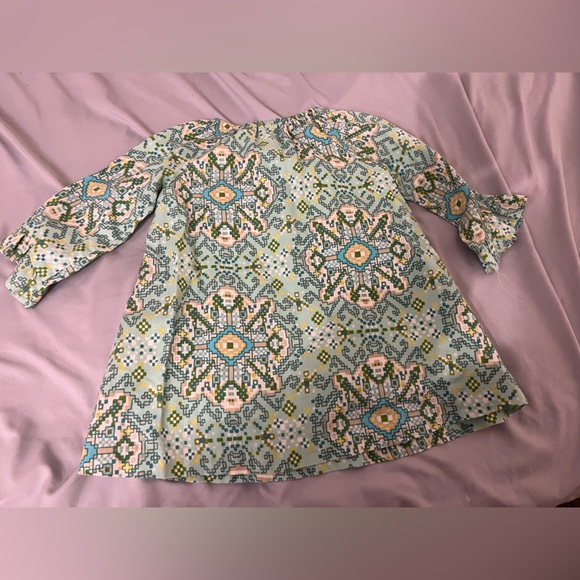 🌸🌸5 for $15🌸🌸GAP Kids Patterned Shirt - Blue and Pink - Picture 2 of 4